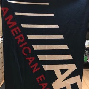 New American Eagle Throw Blanket